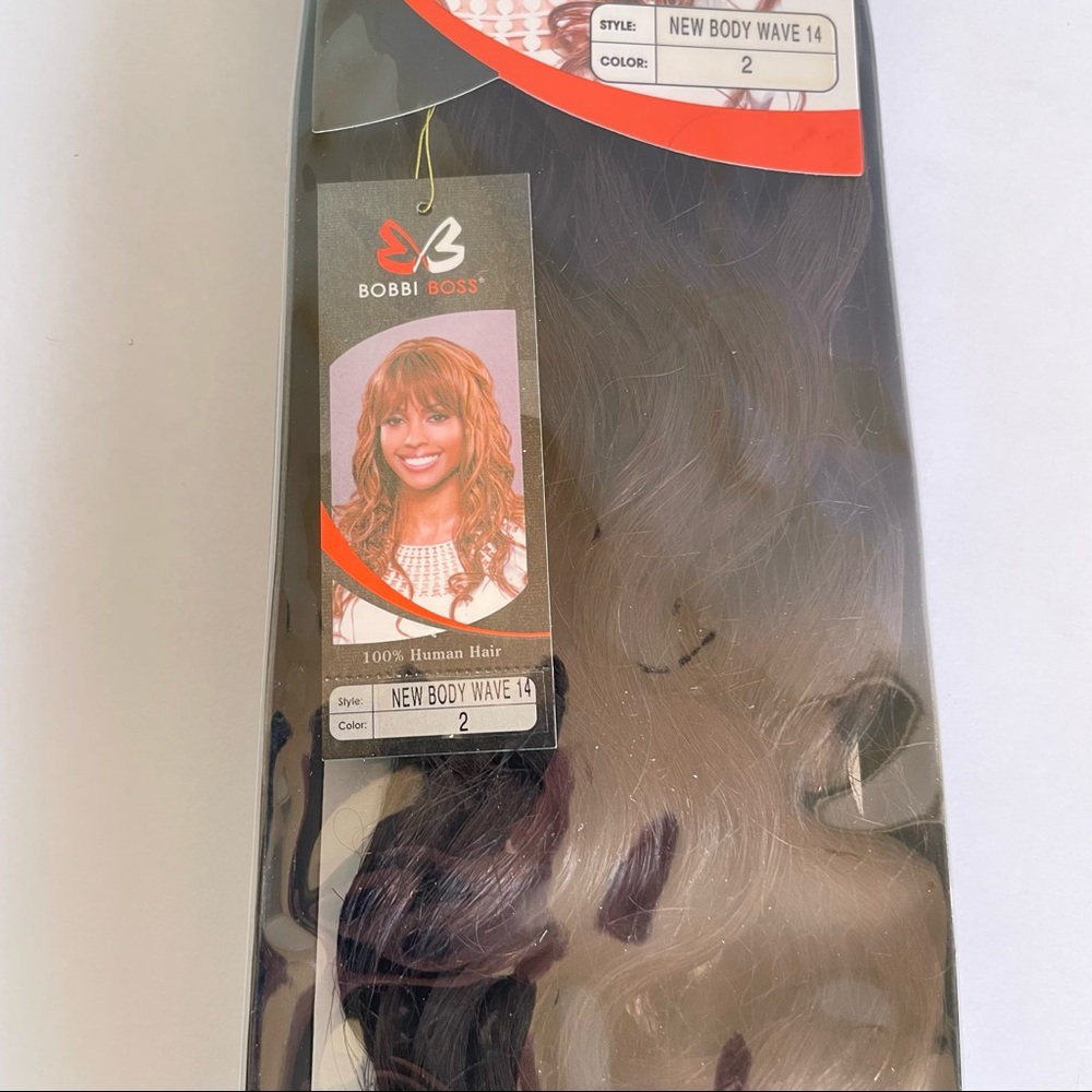 100% Human Hair Bobbi Boss First Class Hair New Body Wave 14 Color 2 - Picture 7 of 16